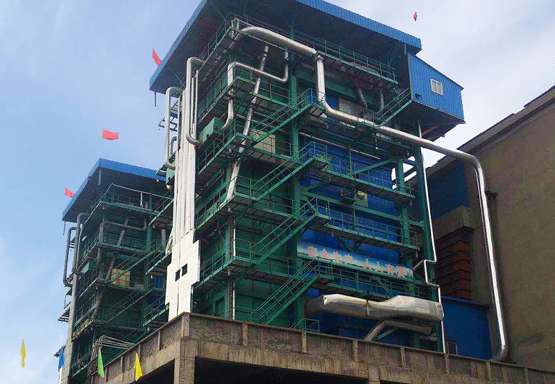 大型蘭炭流化床鍋爐案例圖